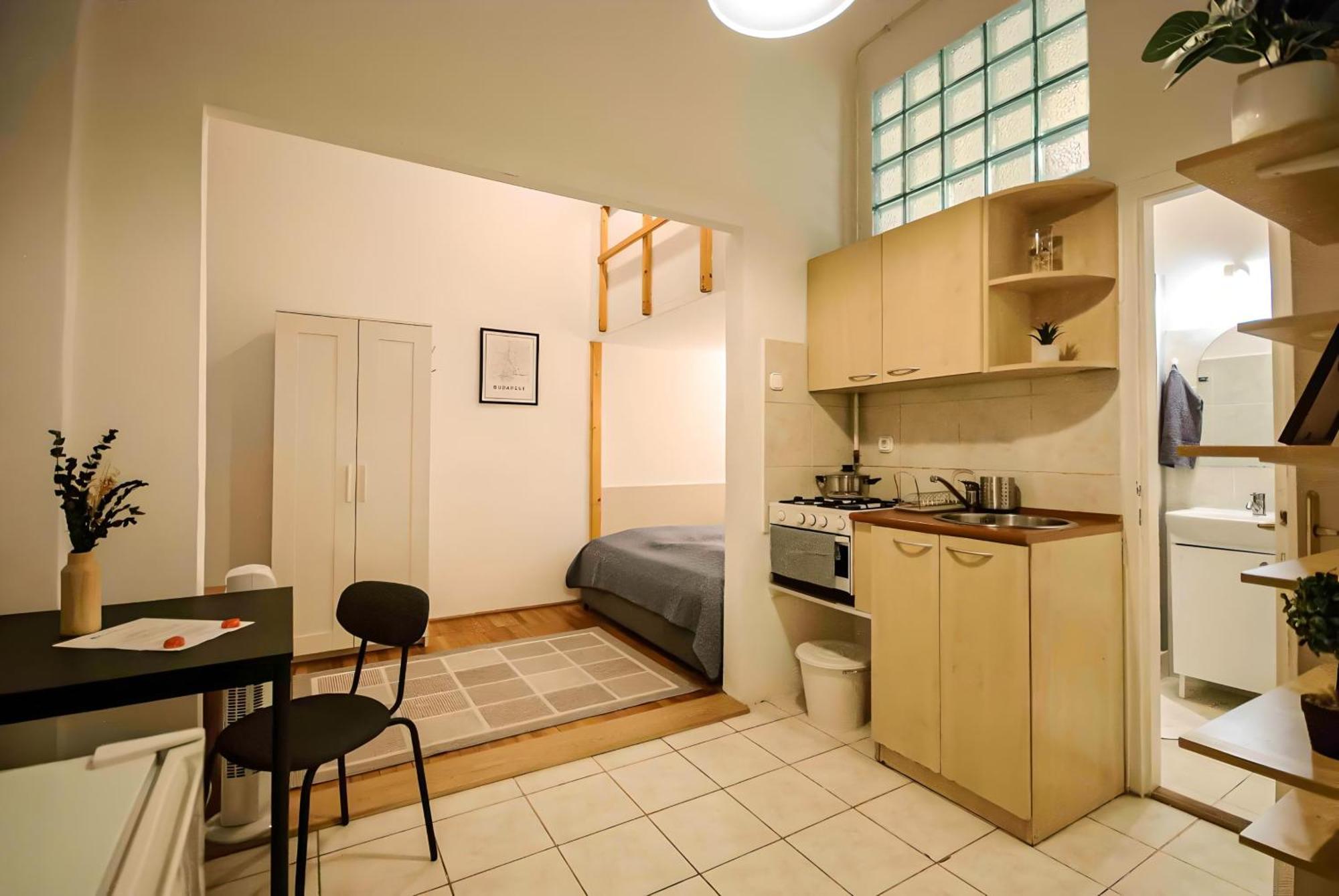R172 Elitehost Raday Studio Apartment بودابست المظهر الخارجي الصورة